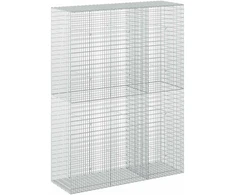Gabionas su 3,5 mm viela ir 5x2,5 cm tinkleliu 150x50x200 cm