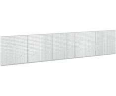 Gabionas su 3,5 mm viela ir 5x2,5 cm tinkleliu 500x10x100 cm