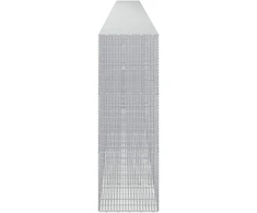 Gabionas su 3,5 mm viela ir 5x2,5 cm tinkleliu 1200x50x150 cm