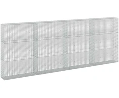 Gabionas su 3,5 mm viela ir 5x2,5 cm tinkleliu 400x30x150 cm