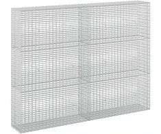 Gabionas su 3,5 mm viela ir 5x2,5 cm tinkleliu 200x30x150 cm