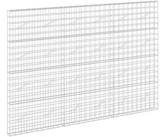 Gabionas su 5 mm viela ir 10x10 cm tinkleliu 300x10x200 cm