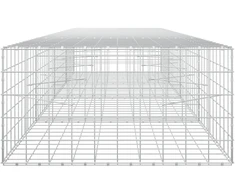 Gabionas su 5 mm viela ir 10x10 cm tinkleliu 400x100x50 cm