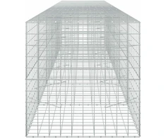 Gabionas su 5 mm viela ir 10x10 cm tinkleliu 550x100x100 cm