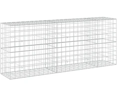 Gabionas su 5 mm viela ir 10x10 cm tinkleliu 250x50x100 cm