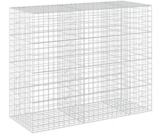 Gabionas su 5 mm viela ir 10x10 cm tinkleliu 250x100x200 cm