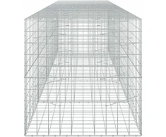 Gabionas su 5 mm viela ir 10x10 cm tinkleliu 450x100x100 cm