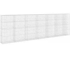Gabionas su 5 mm viela ir 10x10 cm tinkleliu 650x50x200 cm