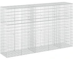 Gabionas su 5 mm viela ir 5x10 cm tinkleliu 250x50x150 cm