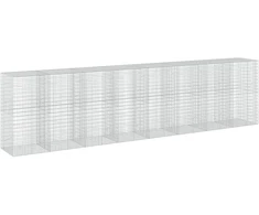 Gabionas su 5 mm Viela ir 5x10 cm Tinkleliu 800x100x200 cm