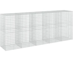 Gabionas su 5 mm Viela ir 5x10 cm Tinkleliu 500x100x200 cm