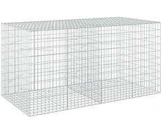 Gabionas su 5 mm Viela ir 5x10 cm Tinkleliu 200x100x100 cm