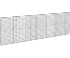 Gabionas su 5 mm Viela ir 5x10 cm Tinkleliu 650x20x200 cm
