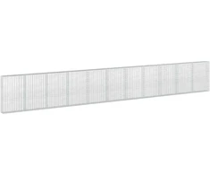 Gabionas su 5 mm Viela ir 5x10 cm Tinkleliu 1100x30x150 cm
