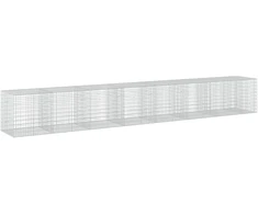 Gabionas su 5 mm Viela ir 5x10 cm Tinkleliu 750x100x100 cm