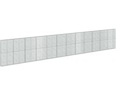 Gabionas su 5 mm Viela ir 5x10 cm Tinkleliu 1200x20x200 cm