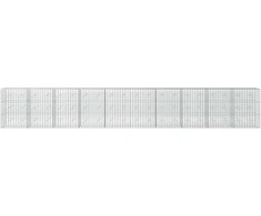 Gabionas su 5 mm Viela ir 5x10 cm Tinkleliu 1000x20x150 cm