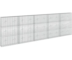 Gabionas su 5 mm Viela ir 5x10 cm Tinkleliu 500x20x150 cm