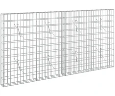 Gabionas su 5 mm Viela ir 5x10 cm Tinkleliu 200x10x100 cm