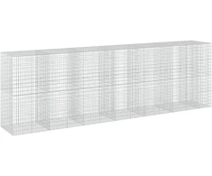 Gabionas su 5 mm viela ir 5x10 cm tinkleliu 650x100x200 cm