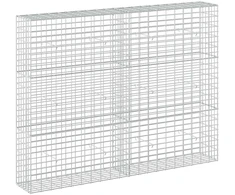 Gabionas su 5 mm Viela ir 5x10 cm Tinkleliu 200x30x150 cm