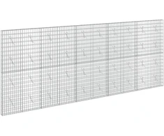 Gabionas su 5 mm Viela ir 5x10 cm Tinkleliu 500x10x200 cm