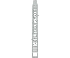 Gabionas su 5 mm viela ir 5x10 cm tinkleliu 350x10x100 cm