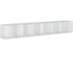 Gabionas su 5 mm viela ir 5x10 cm tinkleliu 650x100x100 cm