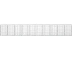 Gabionas su 5 mm Viela ir 5x10 cm Tinkleliu 1000x30x150 cm