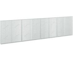 Gabionas su 5 mm viela ir 5x2,5 cm tinkleliu 400x10x100 cm