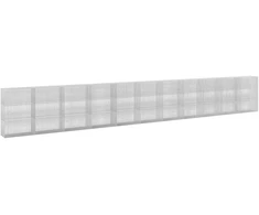 Gabionas su 5 mm viela ir 5x2,5 cm tinkleliu 1100x50x150 cm