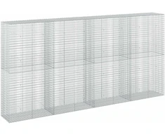 Gabionas su 5 mm viela ir 5x2,5 cm tinkleliu 400x50x200 cm