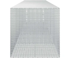Gabionas su 5 mm viela ir 5x2,5 cm tinkleliu 450x100x100 cm