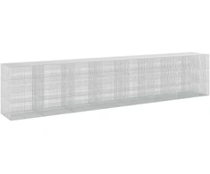 Gabionas su 5 mm viela ir 5x2,5 cm tinkleliu 750x100x150 cm