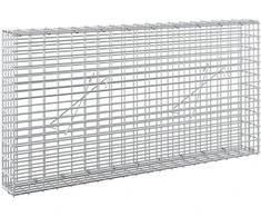 Gabionas su 5 mm viela ir 5x2,5 cm tinkleliu 100x10x50 cm
