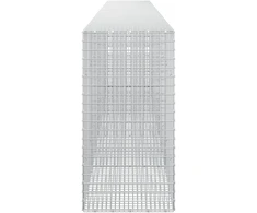 Gabionas su 5 mm viela ir 5x2,5 cm tinkleliu 500x50x100 cm