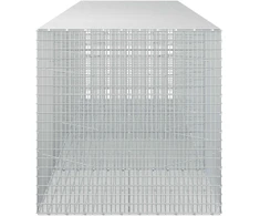 Gabionas su 5 mm viela ir 5x2,5 cm tinkleliu 400x100x100 cm