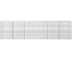 Gabionas su 5 mm viela ir 5x2,5 cm tinkleliu 600x20x150 cm