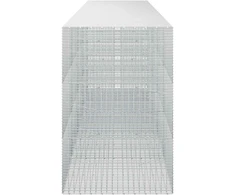 Gabionas su 5 mm viela ir 5x2,5 cm tinkleliu 450x100x150 cm