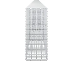 Gabionas su 5 mm viela ir 5x2,5 cm tinkleliu 700x20x50 cm
