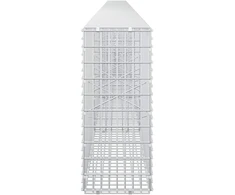 Gabionas su 5 mm viela ir 5x2,5 cm tinkleliu 600x20x50 cm