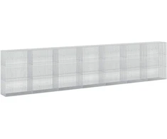 Gabionas su 5 mm viela ir 5x2,5 cm tinkleliu 700x50x150 cm
