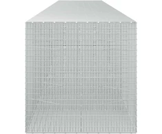 Gabionas su 5 mm viela ir 5x2,5 cm tinkleliu 850x100x100 cm