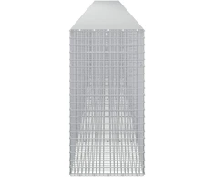 Gabionas su 5 mm viela ir 5x2,5 cm tinkleliu 900x50x100 cm