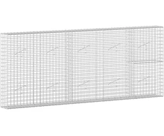 Gabionas su 5 mm viela ir 5x5 cm tinkleliu 250x20x100 cm