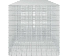 Gabionas su 5 mm viela ir 5x5 cm tinkleliu 650x100x100 cm