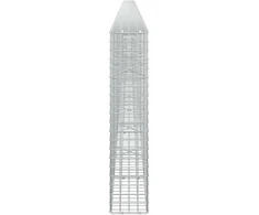 Gabionas su 5 mm viela ir 5x5 cm tinkleliu 650x20x100 cm