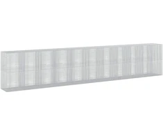 Gabionas su 5 mm viela ir 5x5 cm tinkleliu 1050x100x200 cm