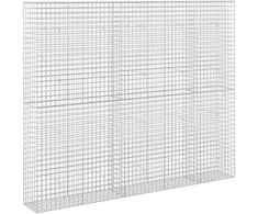 Gabionas su 5 mm viela ir 5x5 cm tinkleliu 250x30x200 cm