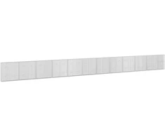 Gabionas su 5 mm viela ir 5x5 cm tinkleliu 1150x20x100 cm